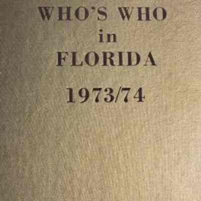 Who's who in Florida 1973/74