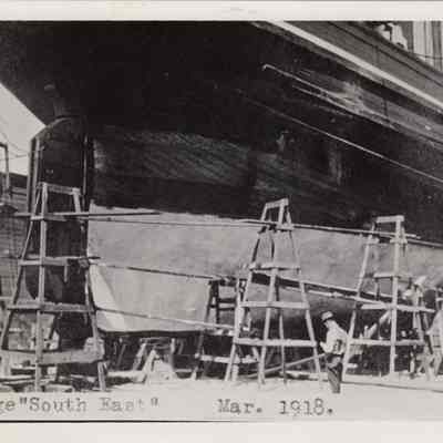 The Barge "South East", 1918.