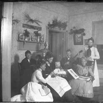 Leah Mary Cox Glass Plate Negatives