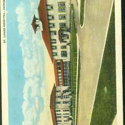 St. Lukes Hospital, front