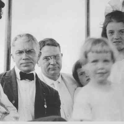 Men and Children at an Event, Jacksonville, 1915
