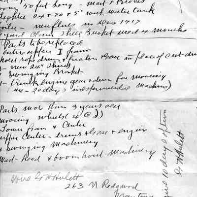 Legal Documents and Correspondence, April-December 1916
