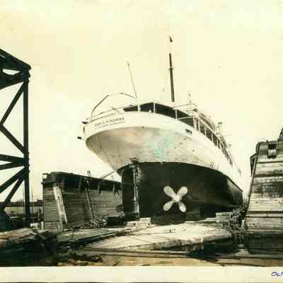 Dredge "Dan C. Kingman", 1928