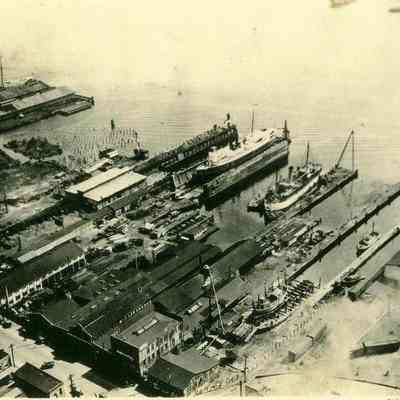 Aerial view of Merrill-Stevens
