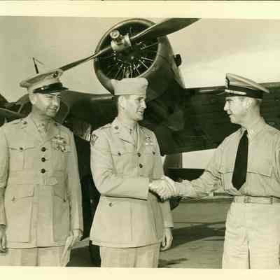 Captain Foss Arriving at N.A.S. Jax