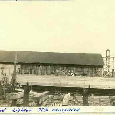 Wood lightner under construction, 1925