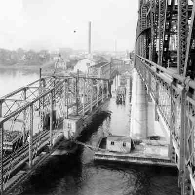 Florida East Coast Railway Bridge swing bridge.