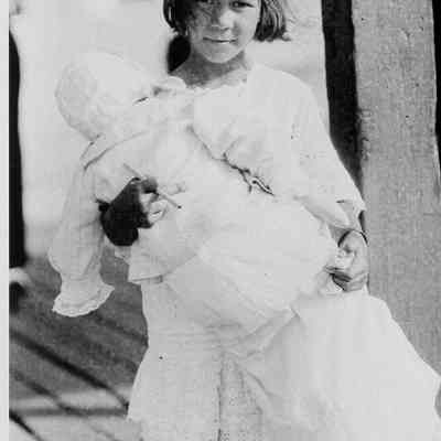 Girl with Doll, 1915