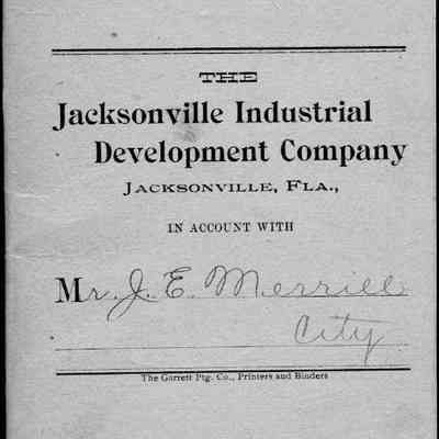 Receipts and Accounts Payable documents: January-August, 1893