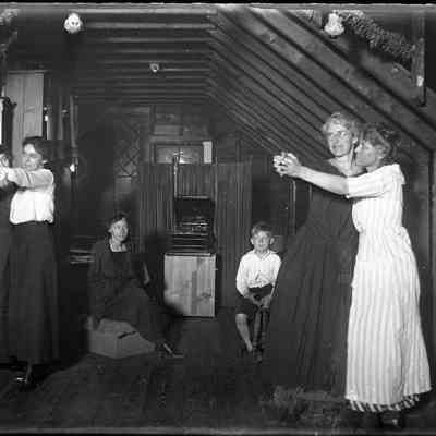 Leah Mary Cox, Church Street house attic/GP1.882