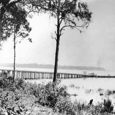 Dock at Panama Park along Trout Creek.