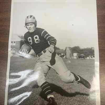 Jaquelin J. Daniel Playing on the Princeton University Football Team 1937