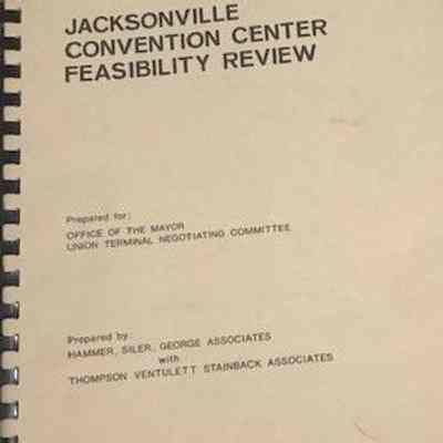 Jacksonville convention center feasibility review