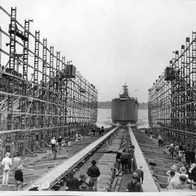 S. S. Ponce De Leon Hull #1 Launched