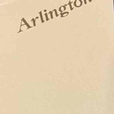 Arlington past present and anticipated