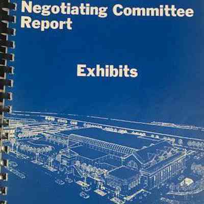 Union Terminal negotiating committee report exhibits