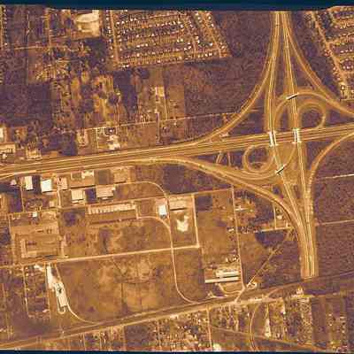 Aerial I-295 from I-10