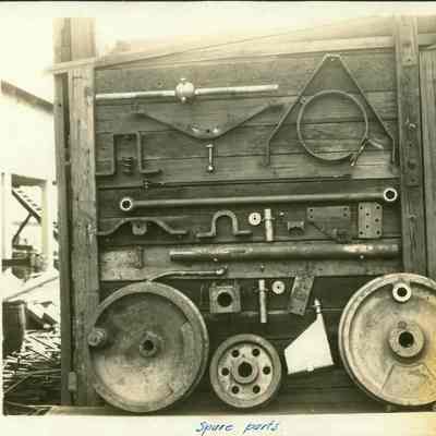 Spare parts at Merrill-Stevens Dry-Dock & Repair Company