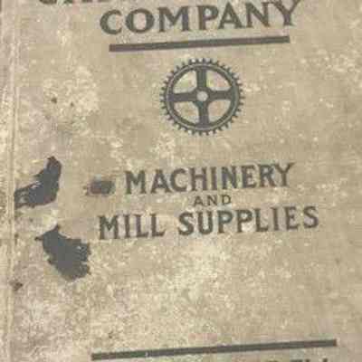 J. G. Christopher Company dealers in machinery and mill supplies catalogue