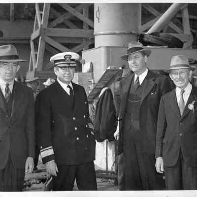 Christening and launching for the S.S. Ponce de Leon, March 15, 1943