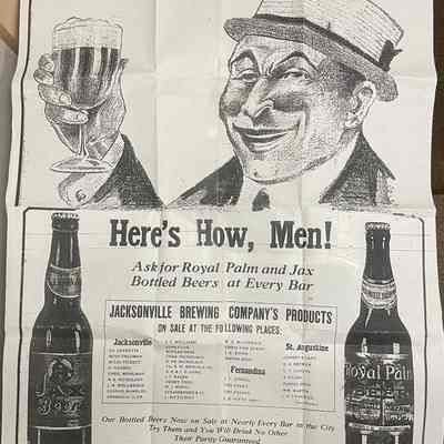 Copy of Jacksonville Brewing Company Advertisement