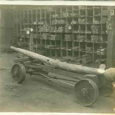 Machine parts at Merrill-Stevens Dry-Dock & Repair Company in Jacksonville, FL.