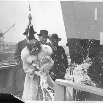 Christening of S.S. "Ponce de Leon"