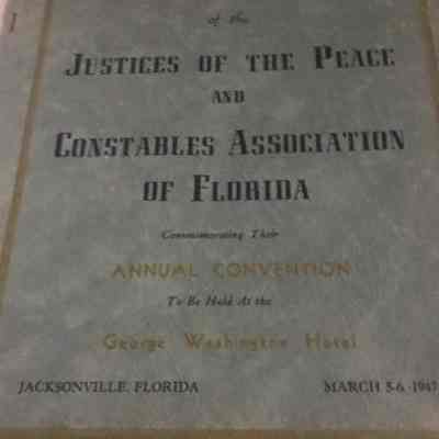 Official publication of the Justices of the Peace and Constables Association of Florida