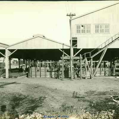 Furnace and Slabs at Merrill-Stevens Shipbuilding Corporation South yard, 1916
