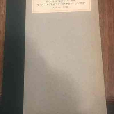 Charter and by-laws of the Florida state historical society.
