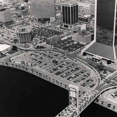 Aerial view of Jacksonville