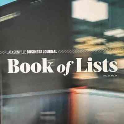 Book of lists : annual guide to Jacksonville business