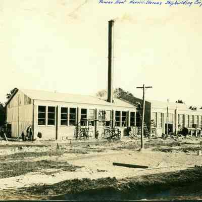 Power plant at Merrill-Stevens south yard, 1916