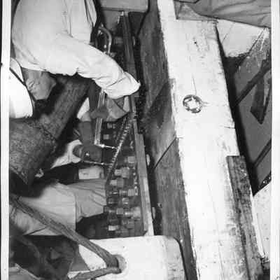 S. S. Rufus C. Dawes Hull #12 launching, September 4, 1943