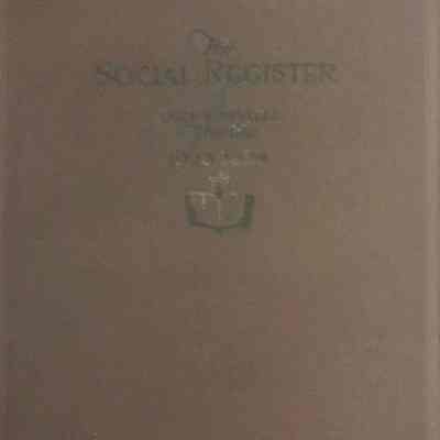 Social register of Jacksonville 1923