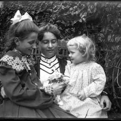 Leah Mary Cox Glass Plate Negatives