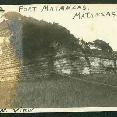 Ft Mantanzas- Inlet, SW view