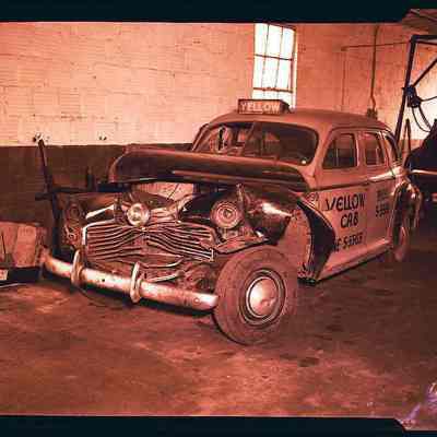 Yellow cab Co. Car Wreck
