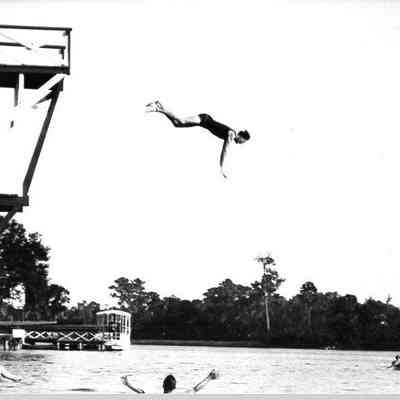 Taking a Dive, 1915