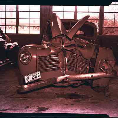 Yellow cab Co. Car Wreck