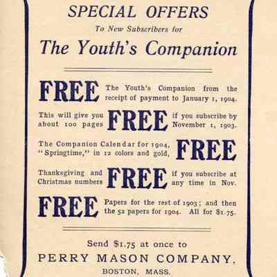 Advertising, Mail Order, and Subscriptions