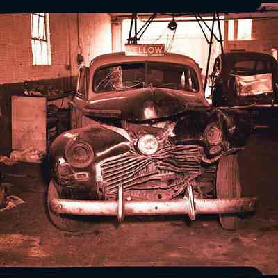 Yellow cab Co. Car Wreck