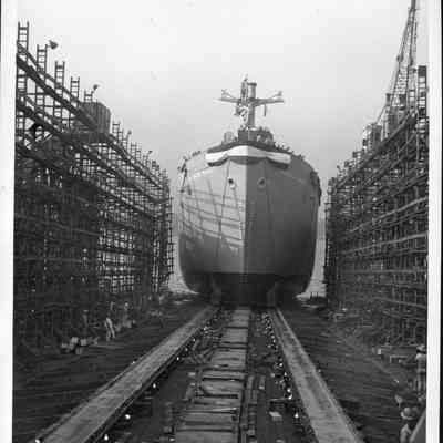 Launching of the S. S. Thomas Sully Hull #13 launching, September 11, 1943