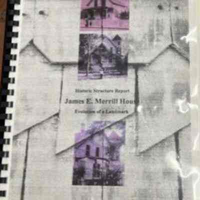 Historic structures report for James E. Merrill House, Jacksonville, Florida.