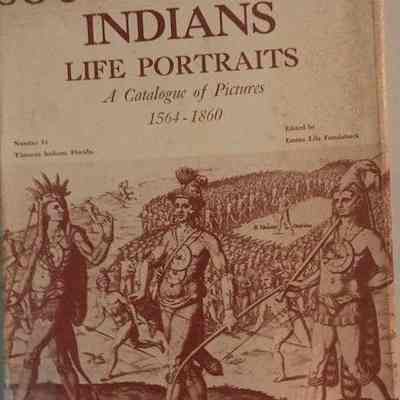 Southeastern Indians: life portraits; : a catalogue of pictures, 1564-1860.