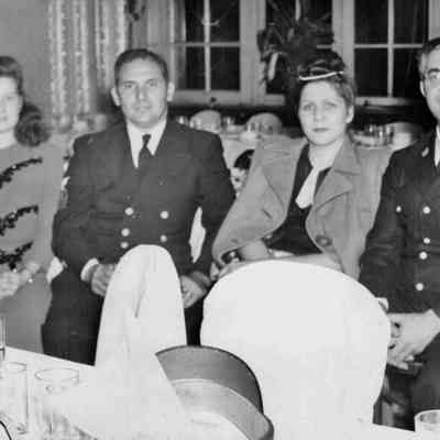 Meide's at the Mayflower Terrace Room, 1945.