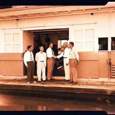US Engineers on boat Hallendale