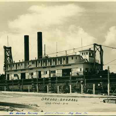 Dredge "General" at Merrill-Stevens in Miami, FL