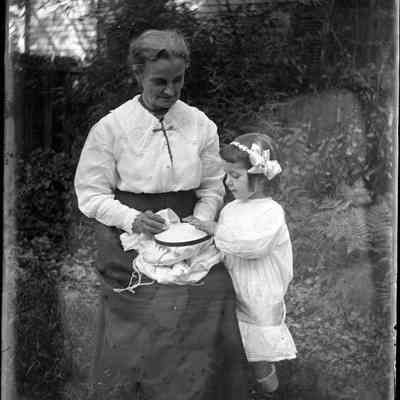 Leah Mary Cox Glass Plate Negatives