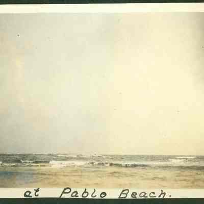Surf at Pablo Beach Feb 1914